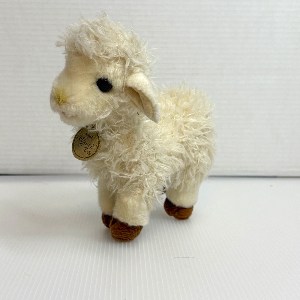 Miyoni Tots By Aurora Plush Lamb Stuffed Animal Sheep Toy‎ Soft Standing Lovey